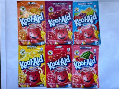 £1.60 • Buy Kool Aid American Powder Mix Drink Single Sachets - Choose Your Own Flavour USA