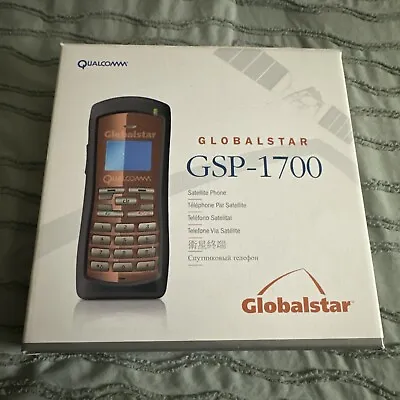 GLOBALSTAR GSP-1700 Satellite Phone Set Complete W/ Accessories NEW • $450