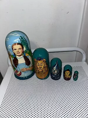 Wizard Of Oz Collectible Wizard Of Oz Vintage Memorabilia Russian Nesting Dolls • $34