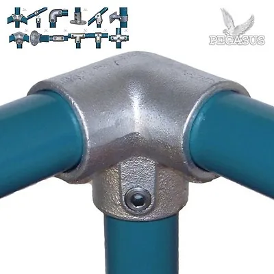 £1.39 • Buy Pipe Clamp System 34mm Fittings & Connectors (33.7mm) Tube Galvanised Allen Key