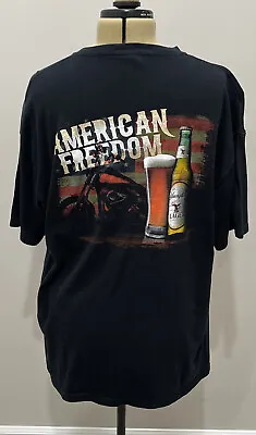 Yuengling American Freedom T Shirt Men’s XL American Flag Motorcycle Free Ship • $24.99