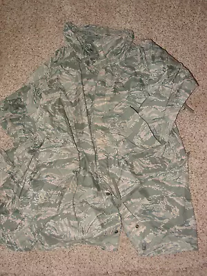 Military Issued Improved Rainsuit 8405-01-543-0001 Parka ACU Size L • $100