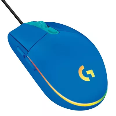  LOGITECH Logitech G203 LIGHTSYNC Gaming Mouse (Blue) Free Postage • $35