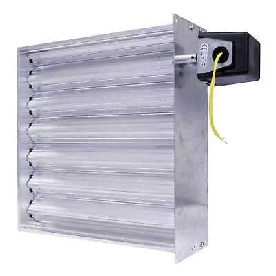 HVAC Motorized Zone Control Large Rectangular Damper With 2 Wire Synchron Motor • $165.38