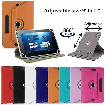 360 Rotating Leather Cover Case Stand Wallet For Punos X10 10.1  IPS Tablet • $20.99