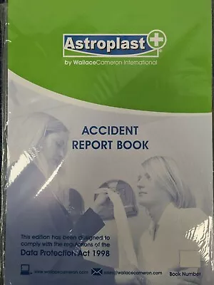 Accident /Injury Report Book A5 Comply With Data Protection Act 1998 • £4.50