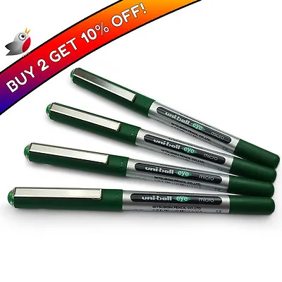 4 X Uni-Ball Eye Micro 0.5mm Tip Rollerball Pen UB-150 **Buy 2 Get 10% Off!** • £7.99