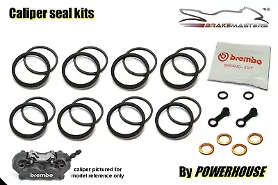 Moto Guzzi California 1400 Touring 2013 Front Brake Caliper Seal Rebuild Kit Set • $83.37