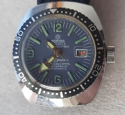 Mortima Diver Watch Cattin C66 France Watch • $115