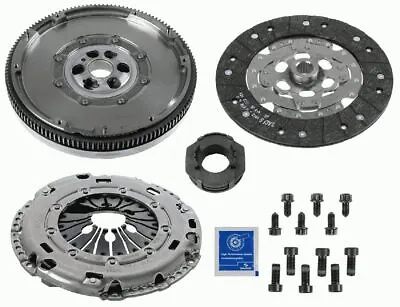 Dual Mass Flywheel DMF Kit With Clutch Fits VW TRANSPORTER Mk5 1.9D 03 To 09 New • $360.06