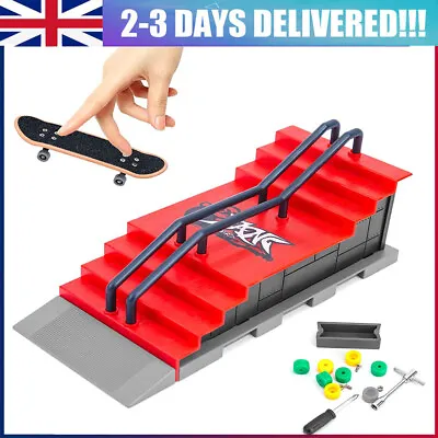 £10.89 • Buy Mini Finger Ramp Set Fingerboard Skateboard Wheels Board Toys Kids Children New