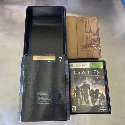 Halo Reach Limited Edition Collectors Box Set Xbox 360 Art Book Patch Extras • $49.95