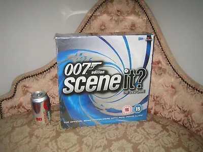 2004 James Bond 007 Edition Scene It?Board Game The DVD Game With Film Clips NEW • £12