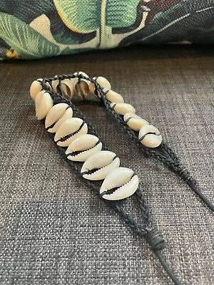 Vintage Hawaiian Shell Choker Necklace Or Ankle Bracelet Boho Hippie • $10