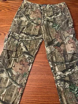 Mossy Oak Break Up Infinity Pants Mens 40 Extra Large Camo Hunting Cargo • $19.99