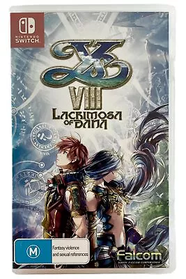 Ys VIII: Lacrimosa Of Dana Adventurer's Edition - Nintendo Switch - Free Postage • $79