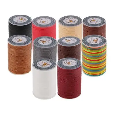 Canvas Sewing Waxed Flat Thread For Leather Craft DIY • £5.27