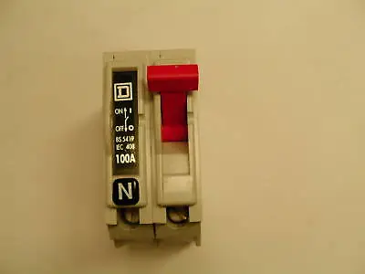 Square D  Qo - 100m 2 Pole 100a Isolating Switch Bs5419 • £9.50