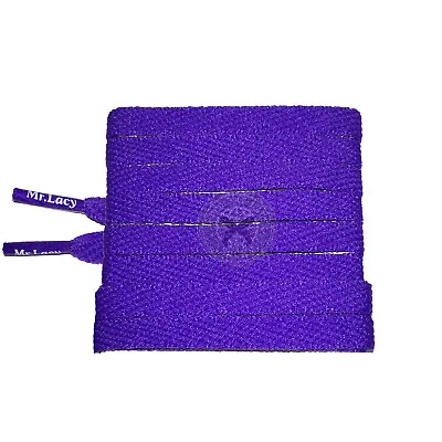 Mr Lacy Smallies - Violet Short Shoelaces (90cm Length | 8mm Width) • £4.99