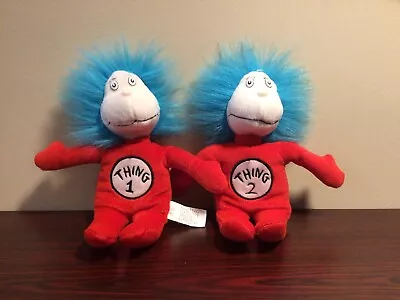 $9.95 • Buy Dr. Seuss Thing One And Thing Two 1 & 2 Cat In The Hat Movie Merchandise Kohl's
