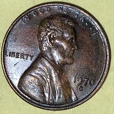 1970-S Lincoln Penny Large Date • $2.36