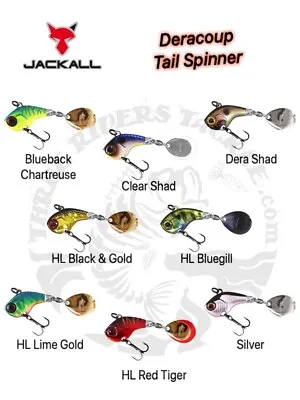 $9.99 • Buy Jackall Deracoup Tail Spinner - Choose Size And Color