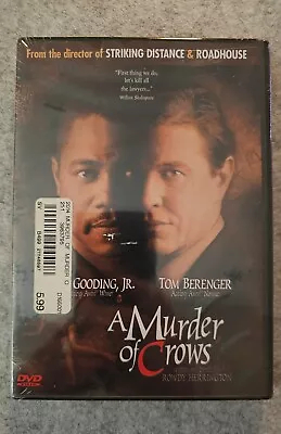 A Murder Of Crows DVD NEW Full Screen Tom Berenger Cuba Gooding JrFree Shipping • $8.99