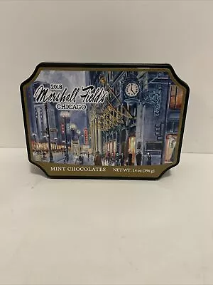 2018 Chicago - Marshall Field's Mint Chocolate Tin Container Frango Empty. • $29.99