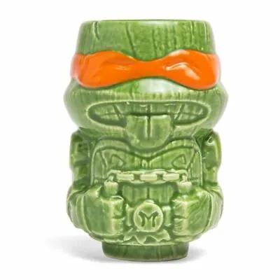 Teenage Mutant Ninja Turtles Michelangelo Geeki Tikis Mini Tiki Mug Loot Crate  • $11.99