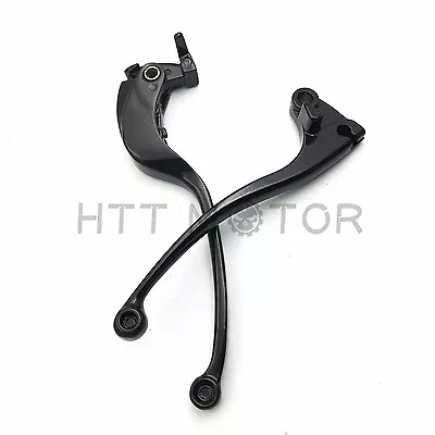 Black Brake Clutch Lever For 2007-2012 2009 2010 2011 Kawasaki ZX6R ZX-10R 07-12 • $20.56