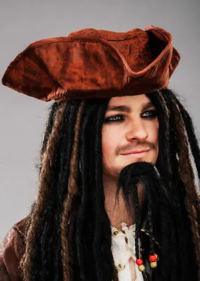 Jack Sparrow Style Brown Pirate Hat • £15.49