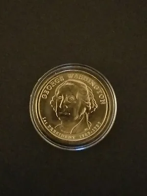 $2.79 • Buy 2007-p George Washington Presidential Golden Dollar Coin In Capsule Unc