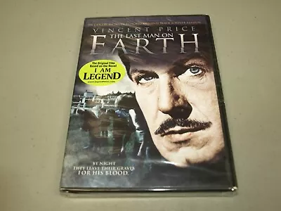 The Last Man On Earth (DVD 2008) COLOR And B&W  (Vincent Price) 1964  NEW  RARE • $19.95