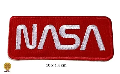 NASA Patch Embroidered Iron Sew On Astronaut Spaceman Fancy Dress Costume Badge • £2.29