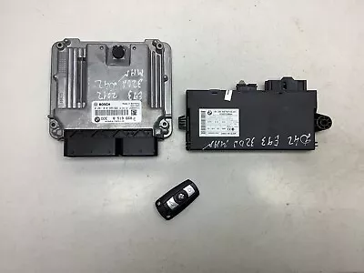 £35.98 • Buy BMW 3 SERIES E92 E93 320d  TD ECU KIT SET & KEY 8519668 9278745