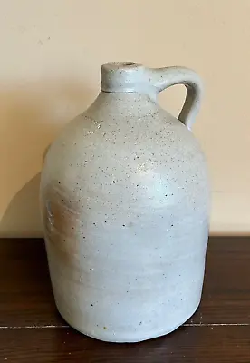 Clean  F.H. Cowden Harrisburg PA  Antique One Gallon Stoneware Jug W/ Handle • $99