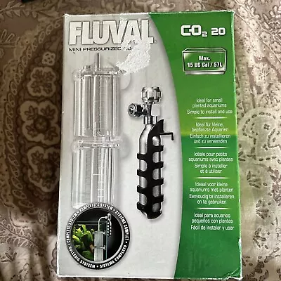 Fluval Mini Pressurized 20g-CO2 Kit - 0.7 Ounces A7540 For Aquariums • $28.99