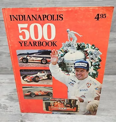 INDY 500 YEARBOOK ~ 1977 ~ A.J. Foyt Cover Photo Hungness • $17.99