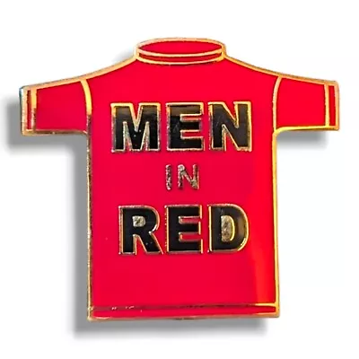 E Clampus Vitus ECV MEN IN RED Shirt Pin • $24.99