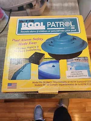 Pool Patrol PA-30 Pool Safety Alarm - BRAND NEW IN BOX / NEVER USED • $80