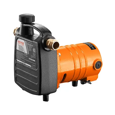 VEVOR Cast Iron Utility Water Transfer Pump Portable Utility Pump 1/2HP 1600 GPH • $71.89