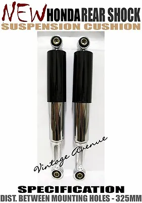 HONDA CD125 CD175 CA175 REAR SHOCK ABSORBER CUSHION *BLACK* [12/12mm] • $49.90