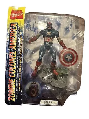 Marvel Select Zombie Colonel America Action Figure Legends Captain - 2007 • $45