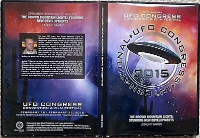 24th UFO Congress: Brown Mountain Lights: Stunning New Developments (DVD 2015) • $9.95