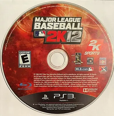 Major League Baseball 2K9 (PlayStation 3 PS3) DISC ONLY | NO TRACKING | # M353 • $4.25