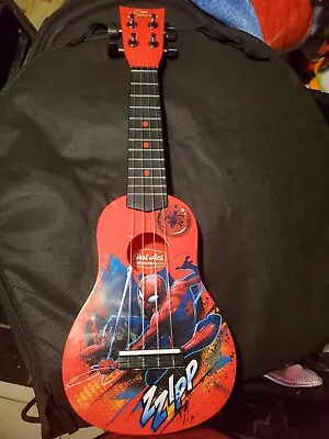 $20 • Buy 19-inch First Act Discovery Red Ukulele Guitar Spider-Man Kids' Ukulele 