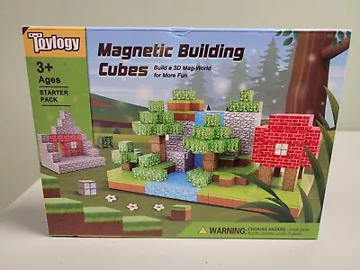 Toylogy Magnetic Blocks-Build Mine Magnet World Edition 48Pcs • $25.99