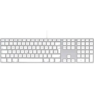 Genuine Apple Extended Keyboard USB Wired UK QWERTY Numerical Keypad A1243 • £34.99