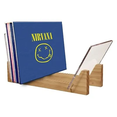 KAIU Vinyl Record LP Holder - CLEAR- Holds 50 LPs - FREE SHIPPING • $22.99