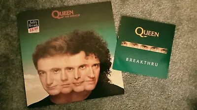 Queen The Miracle Vinyl LP + Breakthru 7  Single. • £25